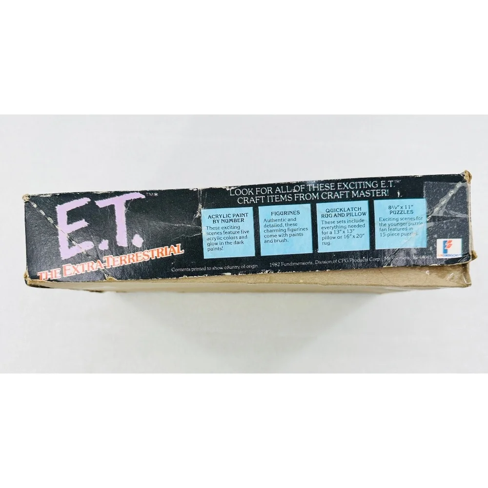ET Extra-Terrestrial Movie Scene Vintage Puzzle‎